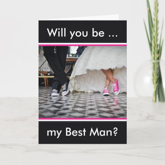 Invitation à être mon témoin (Devant)