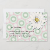 Invitation à fêter ou à se précipiter (Dos)