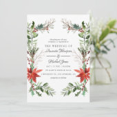 Invitation À feuillage persistant - Wintertide Woodland Maria (Debout devant)