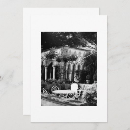 INVITATION À GARDEN PARIS (Devant / Derrière)