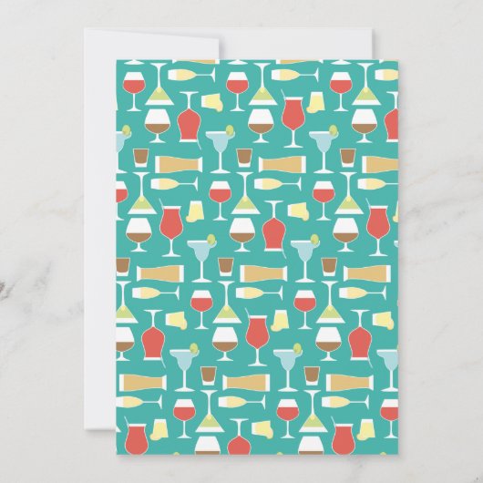 Invitation à garnir le bar (Dos)