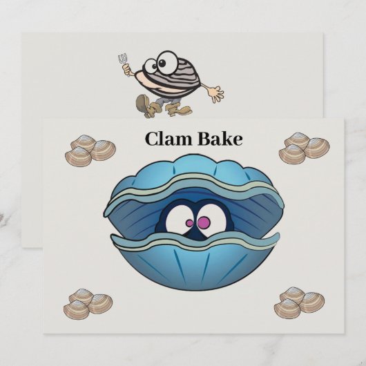 Invitation à gâteau (Devant / Derrière)