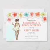 Invitation à Getaway du week-end de plage de Bache (Devant)