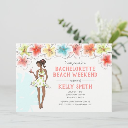 Invitation à Getaway du week-end de plage de Bache (Debout devant)