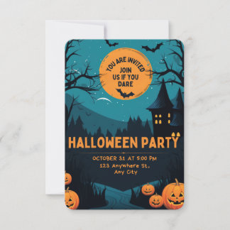 Invitation à Halloween