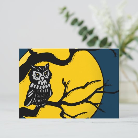 invitation à halloween (Debout devant)