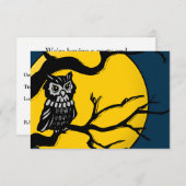 invitation à halloween (Devant / Derrière)