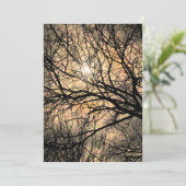 Invitation à Halloween de lune mystique (Debout devant)