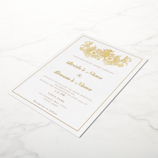 Invitation à huile 12,7 cm x 17,8 cm (Rotation)