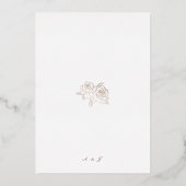 Invitation à huile 12,7 cm x 17,8 cm (Verso)