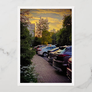 Invitation à huile d'or - Personnalisable