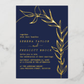 Invitation à huile réelle du Mariage de script min (Recto)