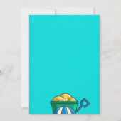 Invitation à jouer à la plage (Dos)