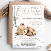 Invitation à la Baby Shower Baby It’s Cold Outside