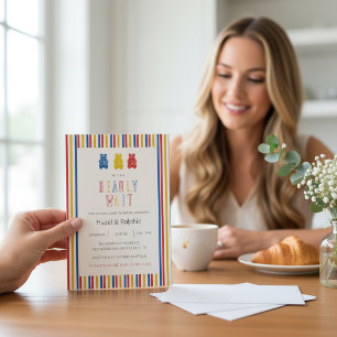 Invitation à la Baby Shower 'Beary Wait' Oursons G