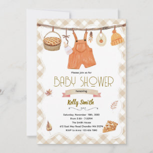 Invitation à la baby shower Cutie Pie