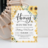 Invitation à la Baby Shower de Bébé Abeille | Un P