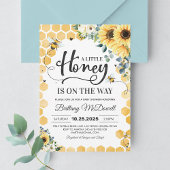 Invitation à la Baby Shower de Bébé Abeille | Un P