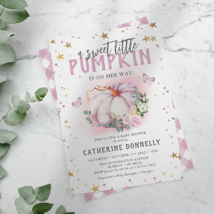 Invitation à la Baby Shower de la Petite Fille Cit