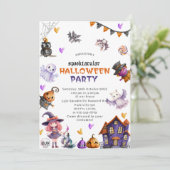 Invitation à la Baby Shower de Little Boo à thème (Debout devant)