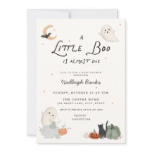 Invitation à la baby shower de Little Boo pour Hal