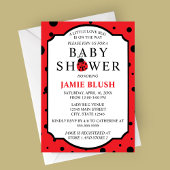 Invitation à la Baby Shower de Little Love Bug