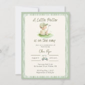 Invitation à la baby shower de Little Putter Golf (Devant)
