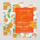 Invitation à la Baby Shower de Love at First Sprit (Devant / Derrière)