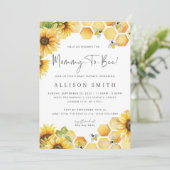 Invitation à la baby shower de Maman Abeille (Debout devant)