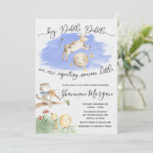 Invitation à la Baby Shower de Mother Goose (Debout devant)