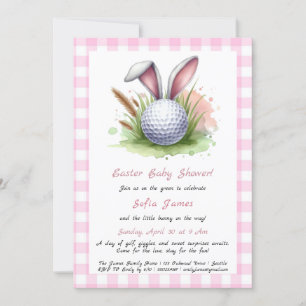 Invitation à la baby shower de Pâques
