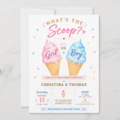 Invitation à la baby shower d'été (Devant)