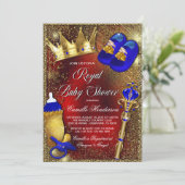 Invitation à la baby shower du prince royal (Debout devant)