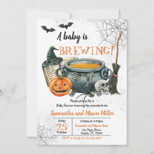 Invitation à la Baby Shower Little Boo