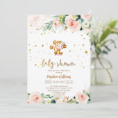 Invitation à la baby shower Oh Boy (Debout devant)