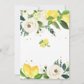 Invitation à la baby shower Oh Boy (Dos)