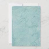 Invitation à la baby shower pour garçon Safari Jun (Dos)