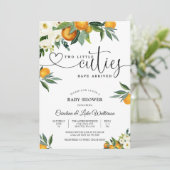 Invitation à la Baby Shower pour les Deux Petits B (Debout devant)