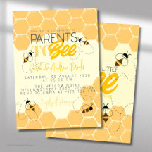Invitation à la baby shower pour les futurs parent