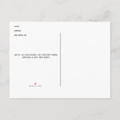 Invitation à la Baby Shower pour un Garçon Drôle (Dos)