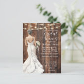 Invitation à la Baby Shower Psaume 91:2 (Debout devant)