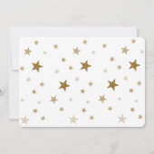 Invitation à la Baby Shower Twinkle Twinkle Little (Dos)