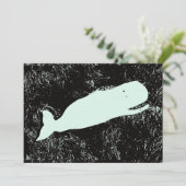 invitation à la baleine blanche (Debout devant)