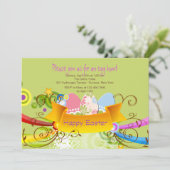 Invitation à la bannière de Pâques (Debout devant)