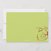 Invitation à la bannière de Pâques (Dos)