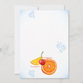 Invitation à la barre de jus (Dos)