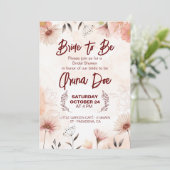 Invitation à la bénédiction de la future mariée (Debout devant)