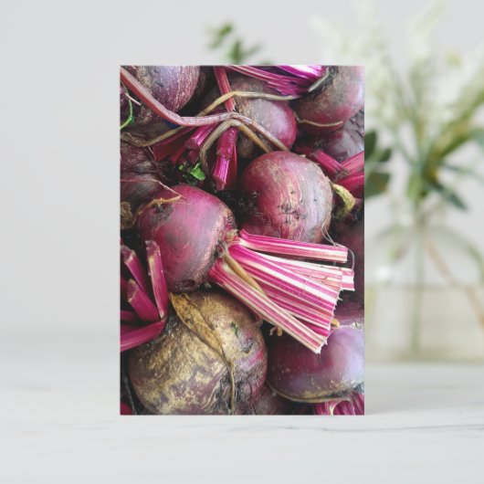 Invitation à la betterave (Debout devant)