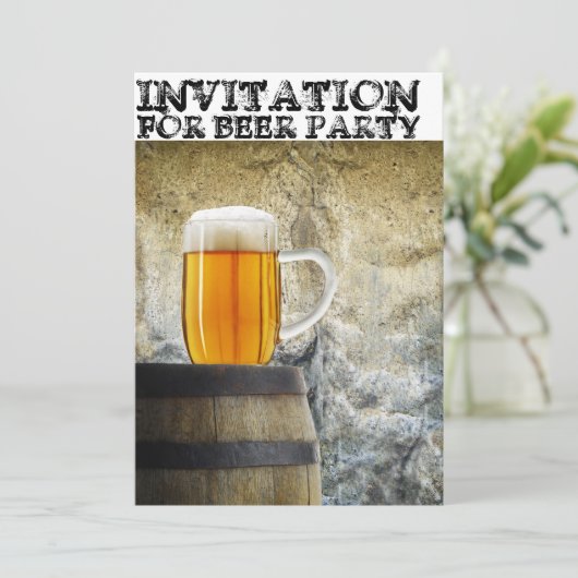 INVITATION À LA BIÈRE (Debout devant)