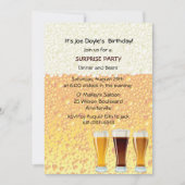 Invitation à la bière Cheers (Devant)